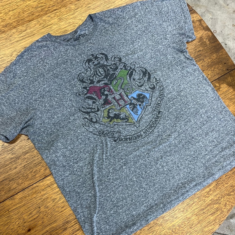 Harry Potter - 2xl - Gray - Light Weight Blend - T-shirt